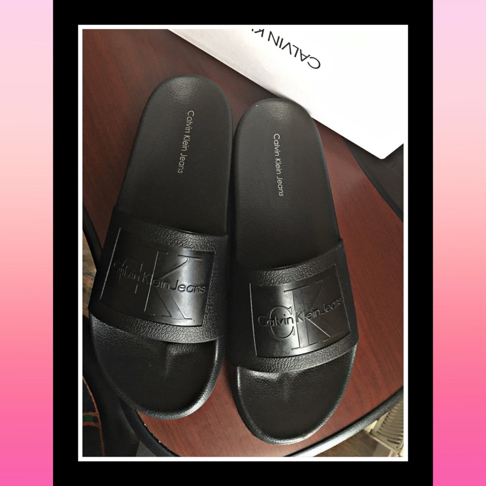 Men Calvin Klein Slides